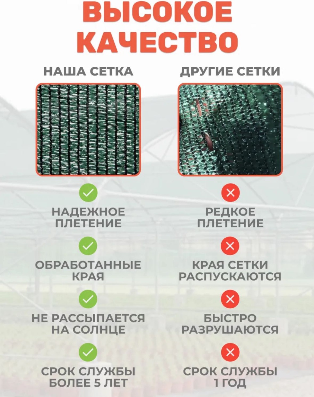 Сетка затеняющая 173234320, нетканый материал