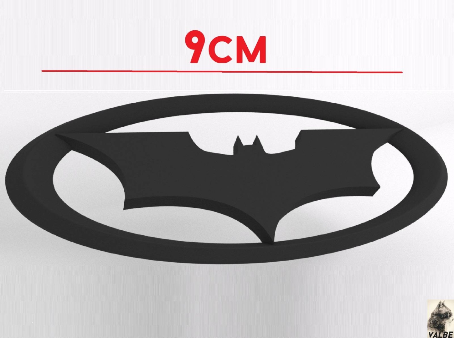 Эмблема BATMAN 9cm