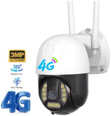 Veesky камера видеонаблюдения 4GLTE P20, 3MP, расширение 1920x1080
