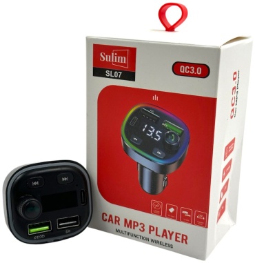 FM-трансмиттер Sulim SL07 черный