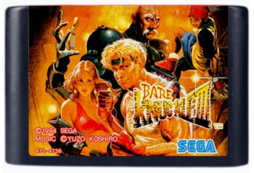 Bare Knuckle III Japanese version SEGA ENG