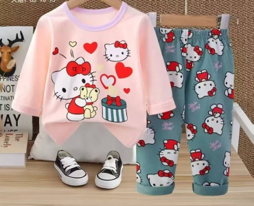 Пижама Hello Kitty розовый