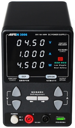 Блок питания AIFEN 3006, импульсный, одноканальный