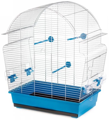 Клетка Inter-Zoo металл, пластик 60.5x40x70 см