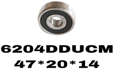 A.D.A.L AUTO подшипник генератора 6204DDUCM