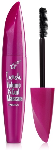 Тушь для ресниц Тушь для ресниц I Wish Volume & Curl для объема, удлиняющая, подкручивающая черный