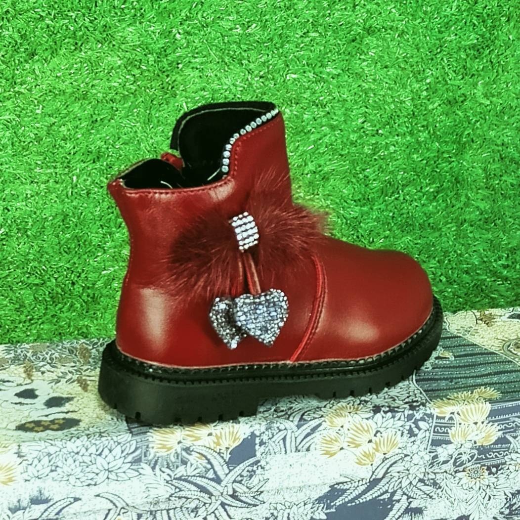 Сапоги бордовый