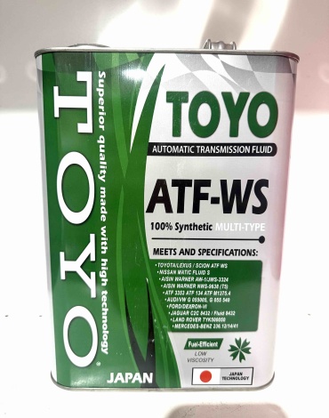 Масло синтетическое TOYO ATF-WS Multi-Type 4 л