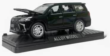 Машина коллекционный автомобиль Lexus 570 черный