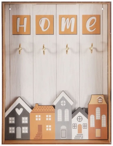 Ключница “Home”, дерево