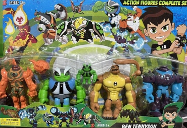 Фигурка Ben 10 Бен 10 набор супергероев Бен Тен 10 см 4 шт
