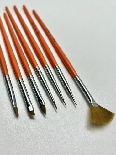 Nail Art Brush набор кистей 7 шт