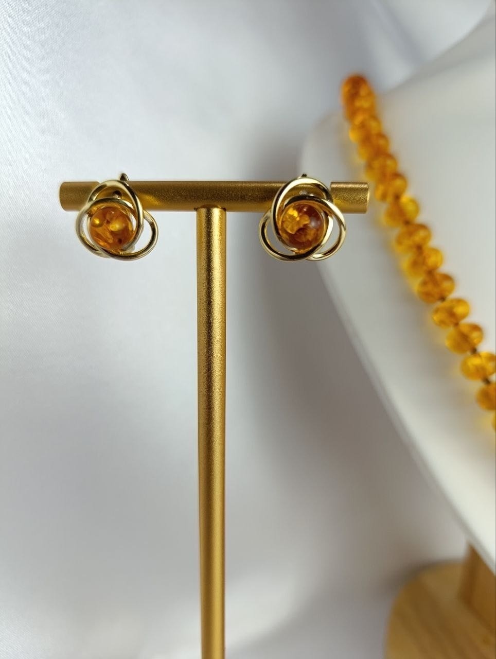 Комплект AmberShop янтарь, янтарь