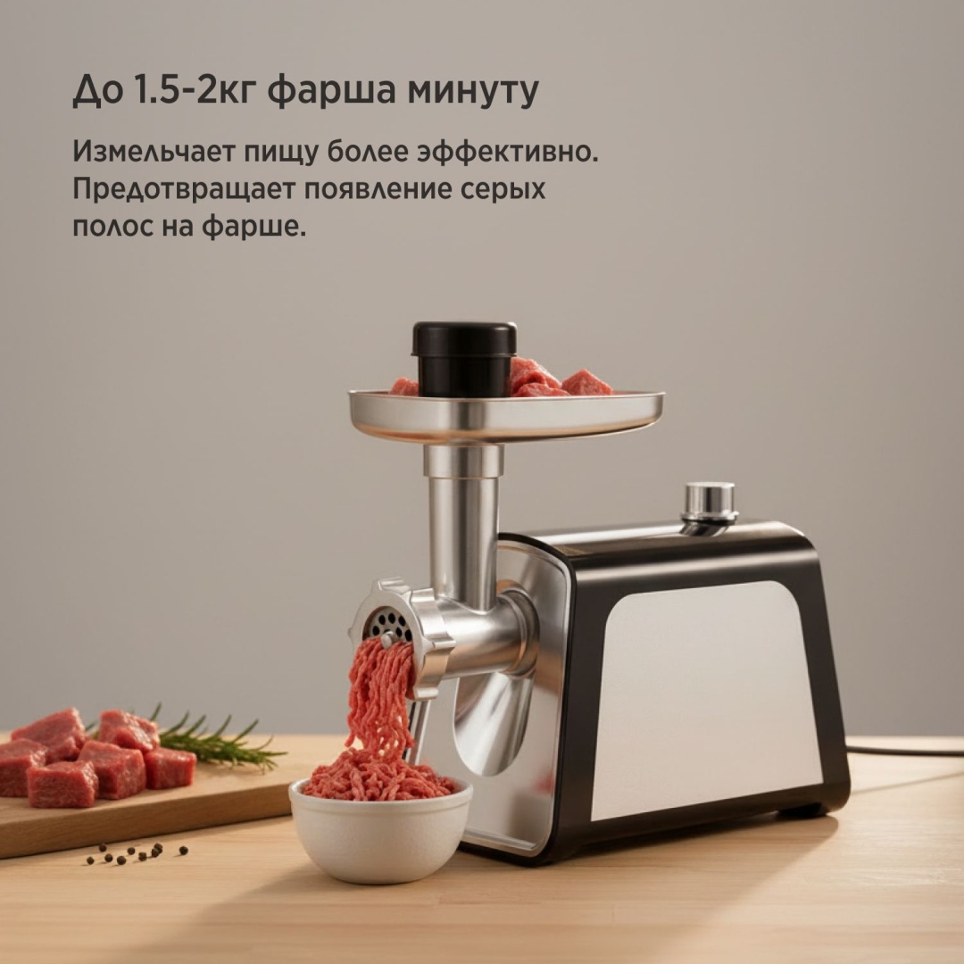 Мясорубка ORM-3579 мультиколор