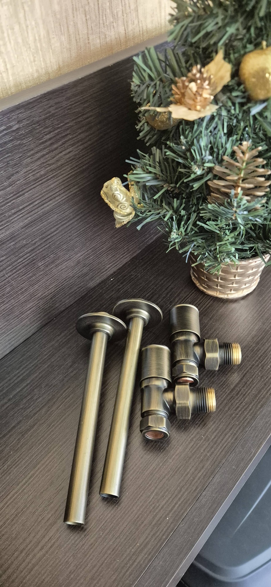 Радиатор Трубчатый FLAT DOUBLE 4 COPPER WARME DESIGN стальной 300х1800 мм