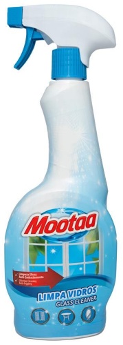 Спрей Mootaa Mootaa Limpa Vidros — мощный стеклоочиститель 550 мл