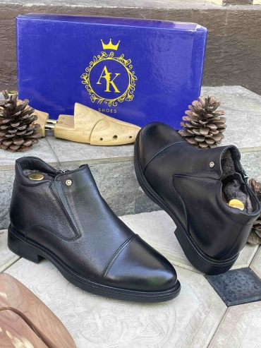 Полусапоги AK Collection черный