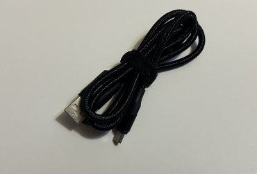 Кабель micro-USB 2.0 (M), 1 м, черный