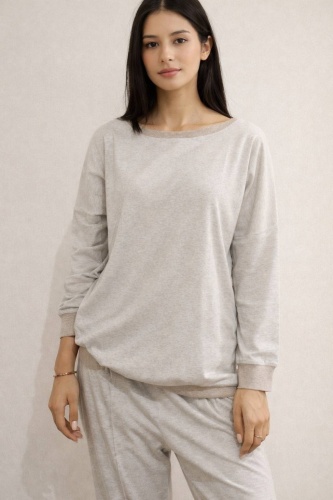 Лонгслив Zimmerli серый