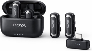 Микрофон BOYA BY-Mini 2.4GHz Wireless Microphone System черный