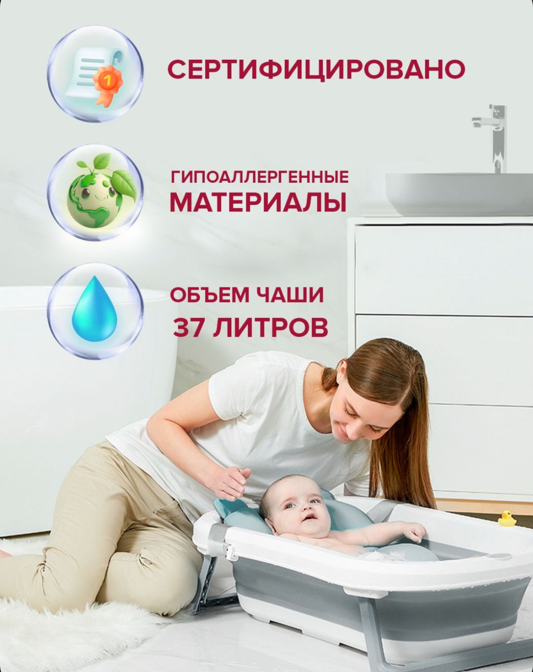 Wimi, 80x50 см, серый