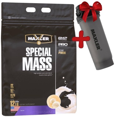 Гейнер Maxler Maxler special mass gainer Ванильное мороженое 5520 г