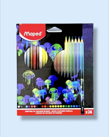 Maped 831705 медуза 24 цвета