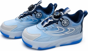 Подростковые LED Roller Sneakers синий 38