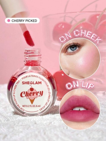 SHEGLAM For the Flush Lip and Cheek тинт для губ Cherry Picked