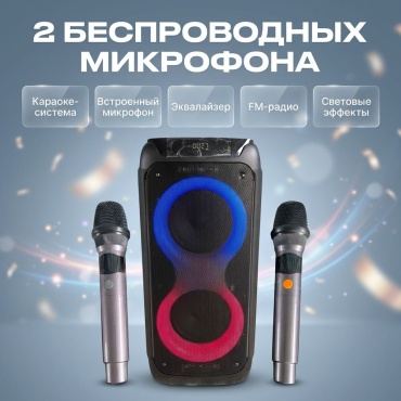Портативная колонка 5H 5H CH-89 черный