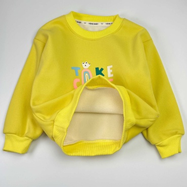 Свитшот Hone Baby желтый