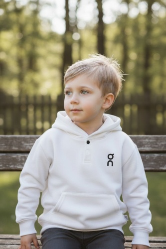 Толстовка Kids Moda белый, черный