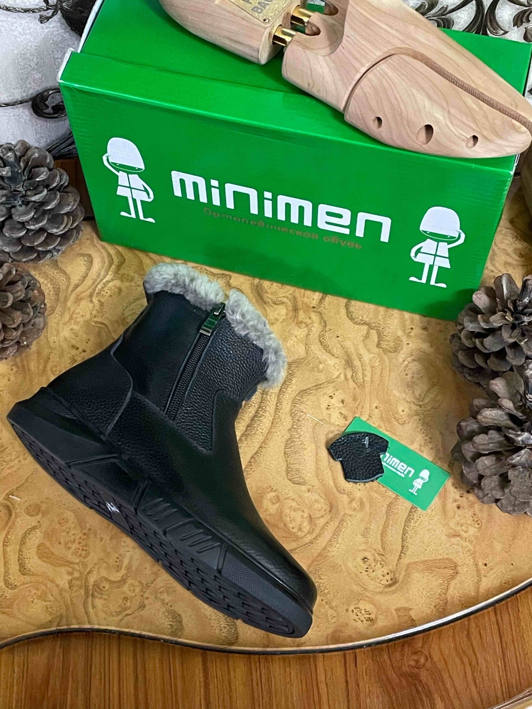 Ботинки Minimen черный