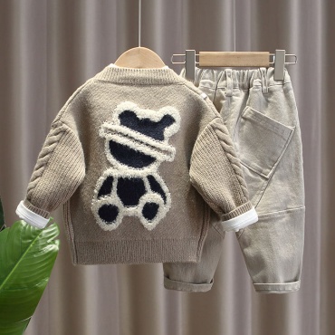 Спортивный костюм FASHION серый, хаки