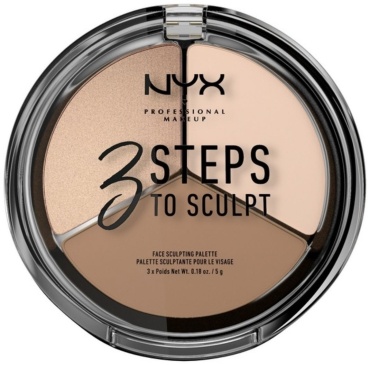 NYX набор для контуринга бронзер, набор для контуринга 01