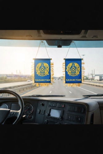 G-PRIME Вымпел Герб Казахстана квадрат