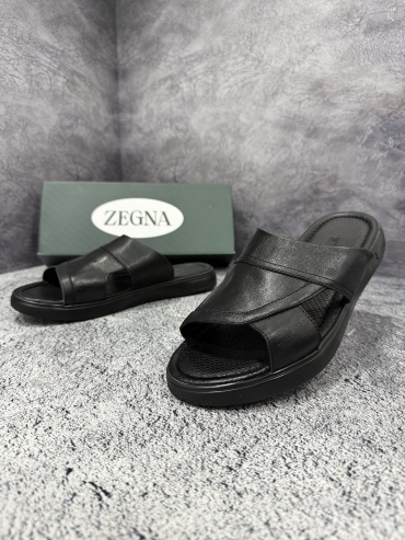 Шлепанцы Zegna черный