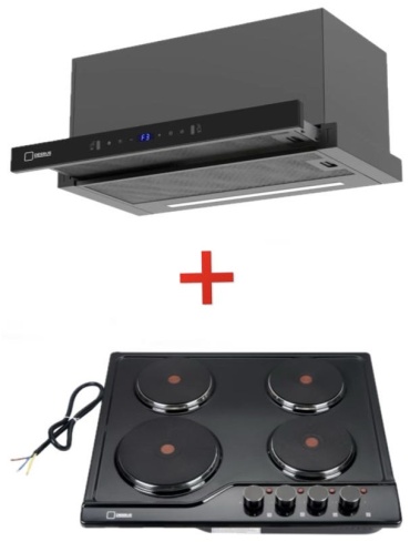 Варочная поверхность Dessus DCM-60001B + DH-603B черный