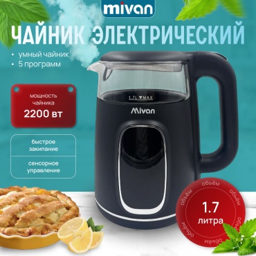 Электрочайник MIVAN Mi-CH 229 черный