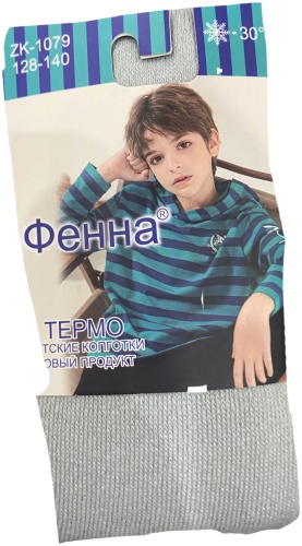 Колготки Фенна серебристый