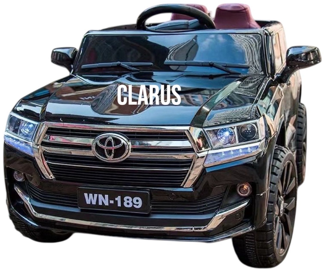 Clarus Детский электромобиль Clarus Land Cruiser черный