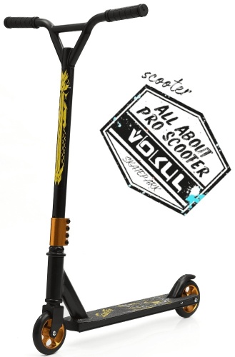 Самокат AIMILE STUNT PRO S110 ТРЮКОВОЙ желтый