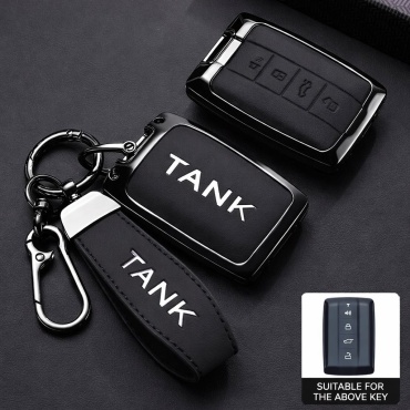 Чехол для ключа TANK черный