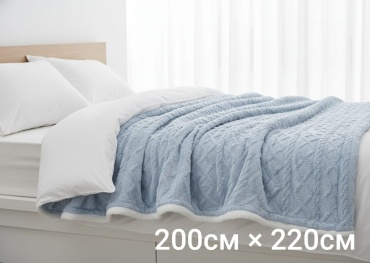 Одеяло LOBRUN Blanket Baby blue-60 200x220 всесезонное