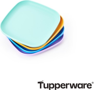 Набор тарелок Tupperware 11182634 20.3 см, 4 шт, пластик