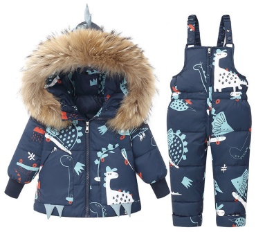 Комплект с комбинезоном синий