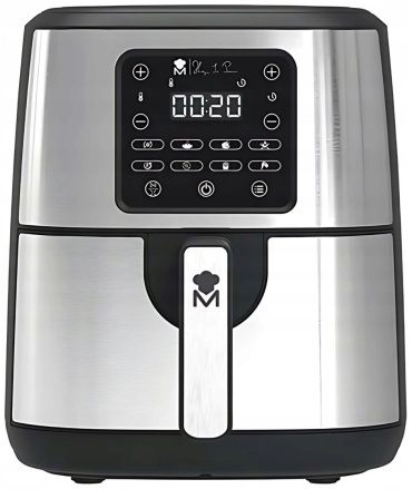Аэрогриль MasterPRO BGMP-9321-PL-KO черно-серебристый