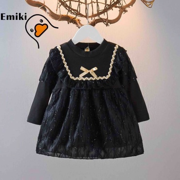 Нарядное платье Emiki черный