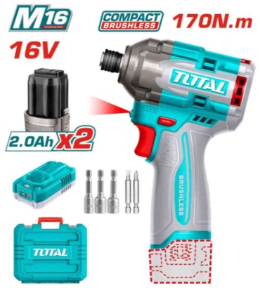 Total шуруповерт TIRLI16178