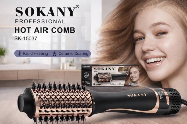 SOKANY SK-15037 фен-щетка черный